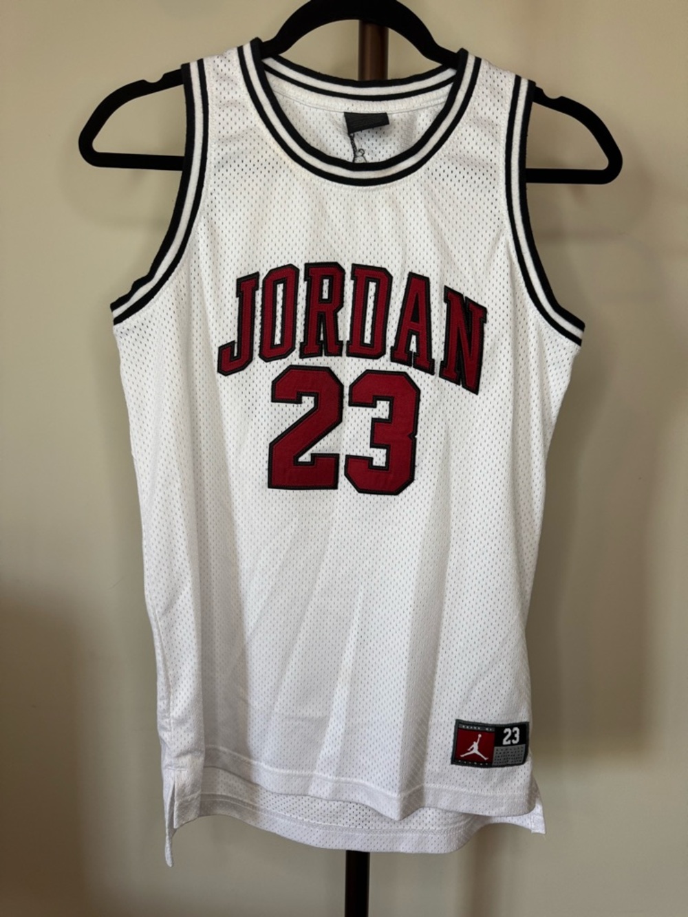 Michael Jordan 23 White Basketball Jersey